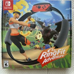 Nintendo Switch OEM Ring Fit Adventure Ring Con, Strap, No Game