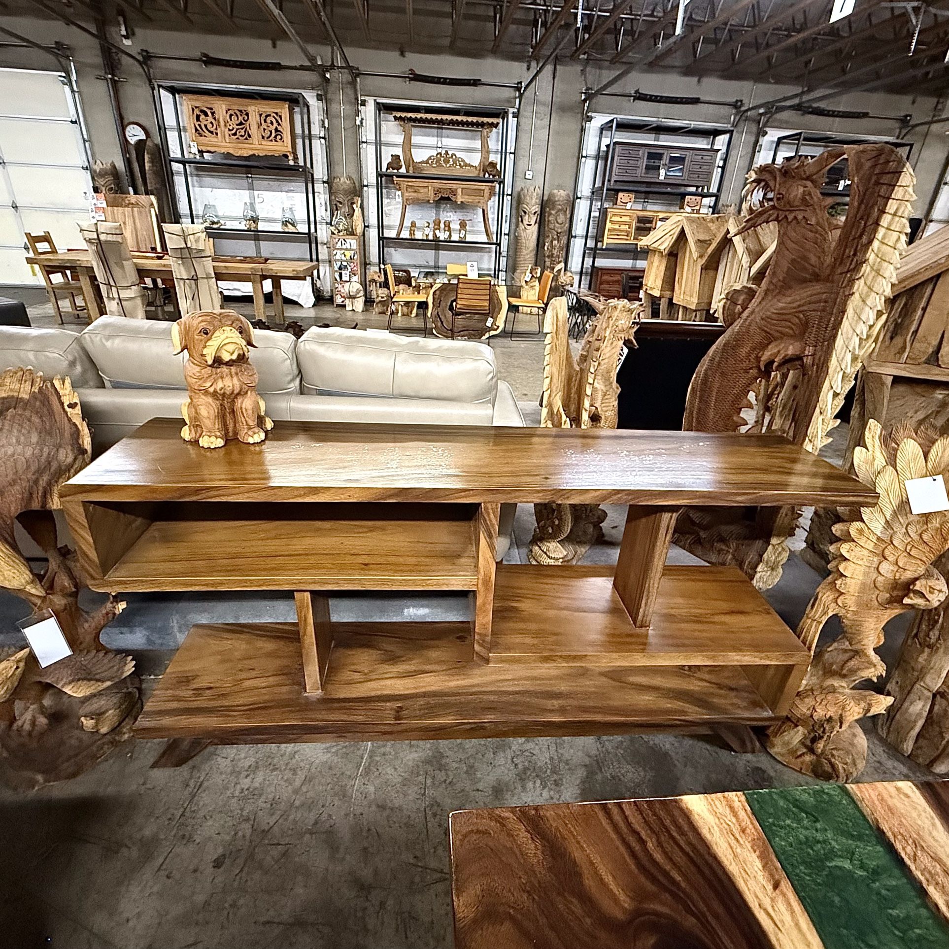 Solid Wood Console Desk