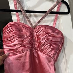 Holiday Satin Dress