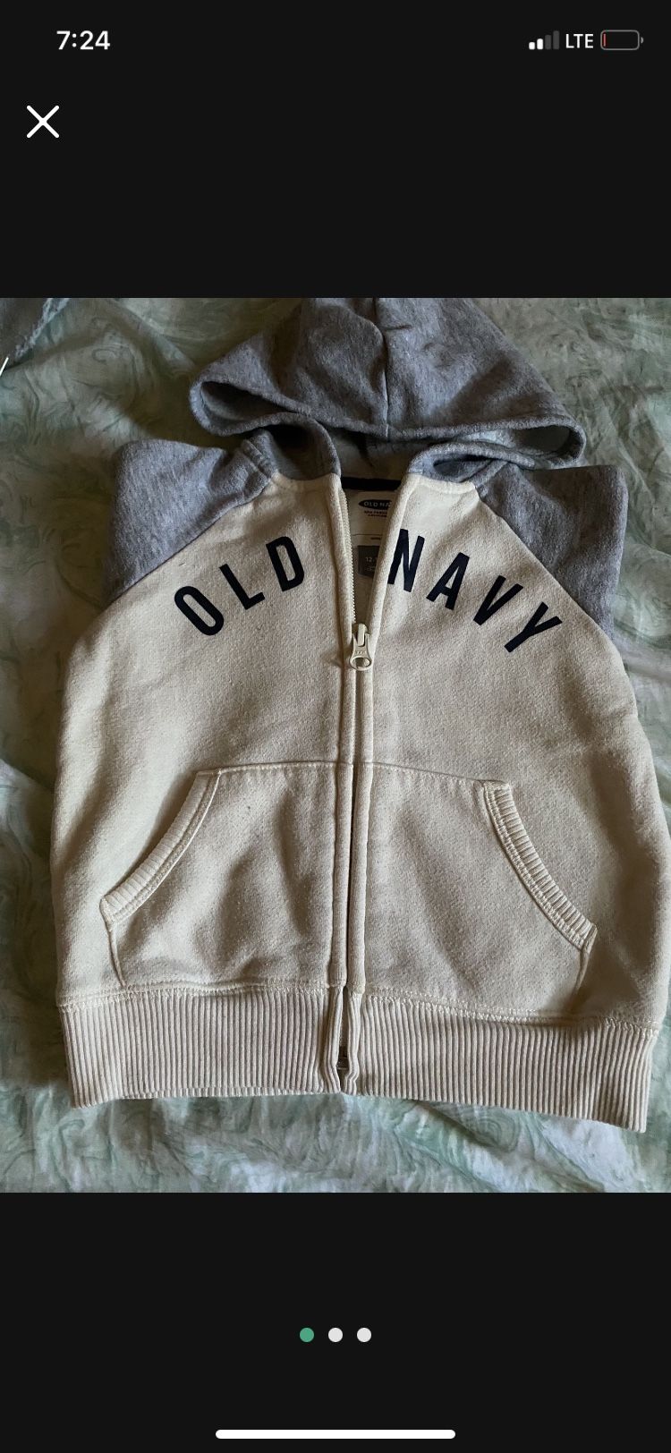 Old Navy Sweater/jacket w Hoodie