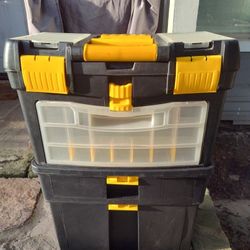 18 In Mobile Workshop & Tool Box & 2 Small Toolbox 