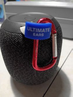 Fisher ultimate ears speaker.