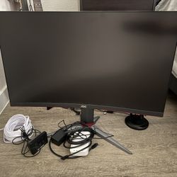 AOC 27 Inch 165hz Curved Gaming Monitor