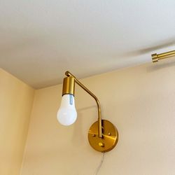 Two Gold Sconce 