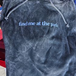 Adelaide’s Fort Disneyland Hoodie Find Me At The Park Acid Wash
