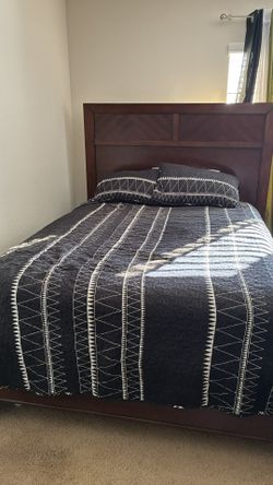Queen size Bed w/Armoire