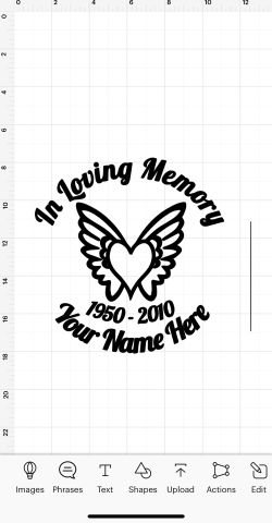 In Memory Decals 