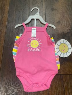 New girls sunshine shirt and shorts size 3/6 months little beginnings #8