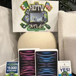 12.9” Apple iPad Pro 6th Gen m2 Chip WiFi 2TB floor model display 