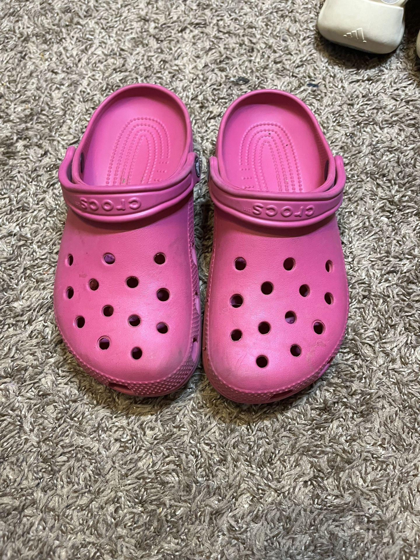 Pink Crocs