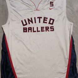 Jason Kidd Men's Size 2XLARGE Nike United Ballers Mavericks Suns California 