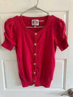 Juicy couture pink blouse-short sleeves