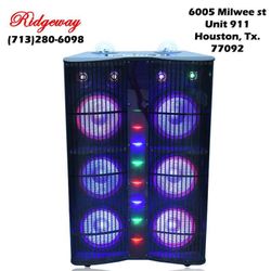 Equipo Con 6 Bocinas De 10" Y Dos Bolas De Disco // Bluetooth Speaker with six 10" Subwoofer