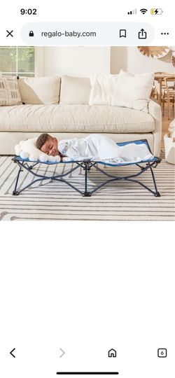 Regalo My Cot Portable Toddler Bed - New