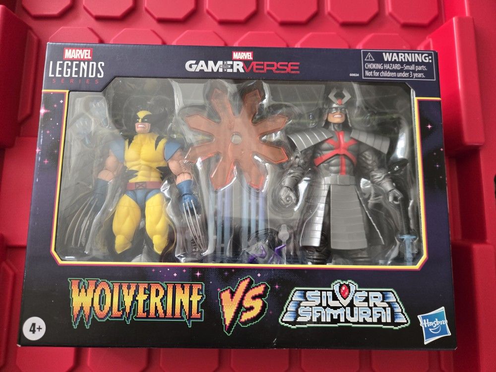 Marvel Legends Gamerverse Wolverine / Silver Samurai 2 Pack.