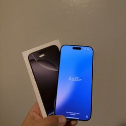 iPhone 16 Pro Max - Black Titanium