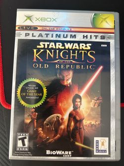 Original XBox Star Wars Knights of the Old Republic