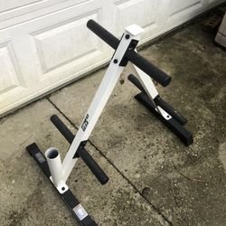 Olympic Weight Tree / Bar Holder
