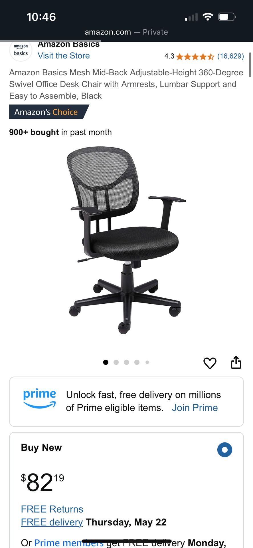 Brand New Office Chair