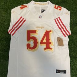 San Francisco 49ers Fred Warner Rivalries Collection Vapor FUSE Jersey - Men’s Large