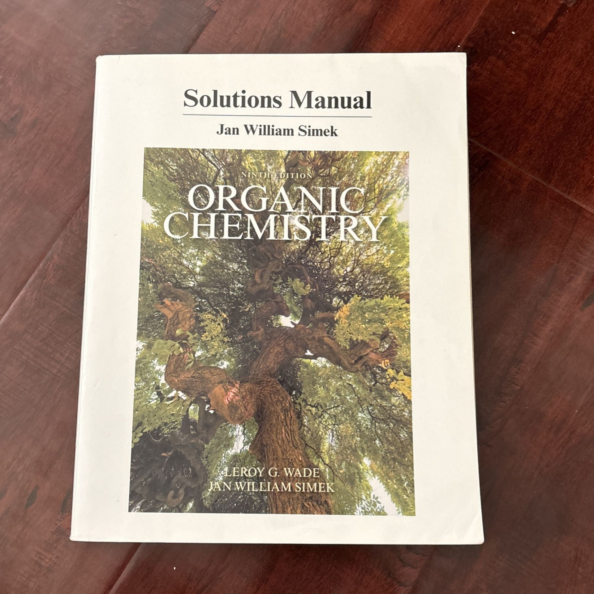 Organic Chemistry Ninth (9th) Edition Solutions Manual