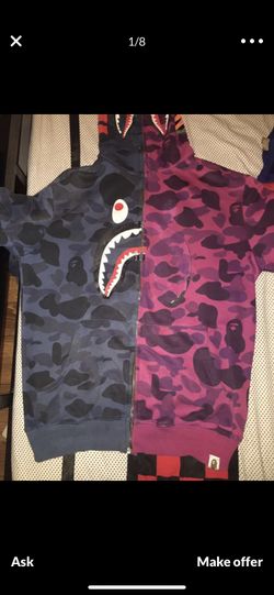 Bape hoodie L