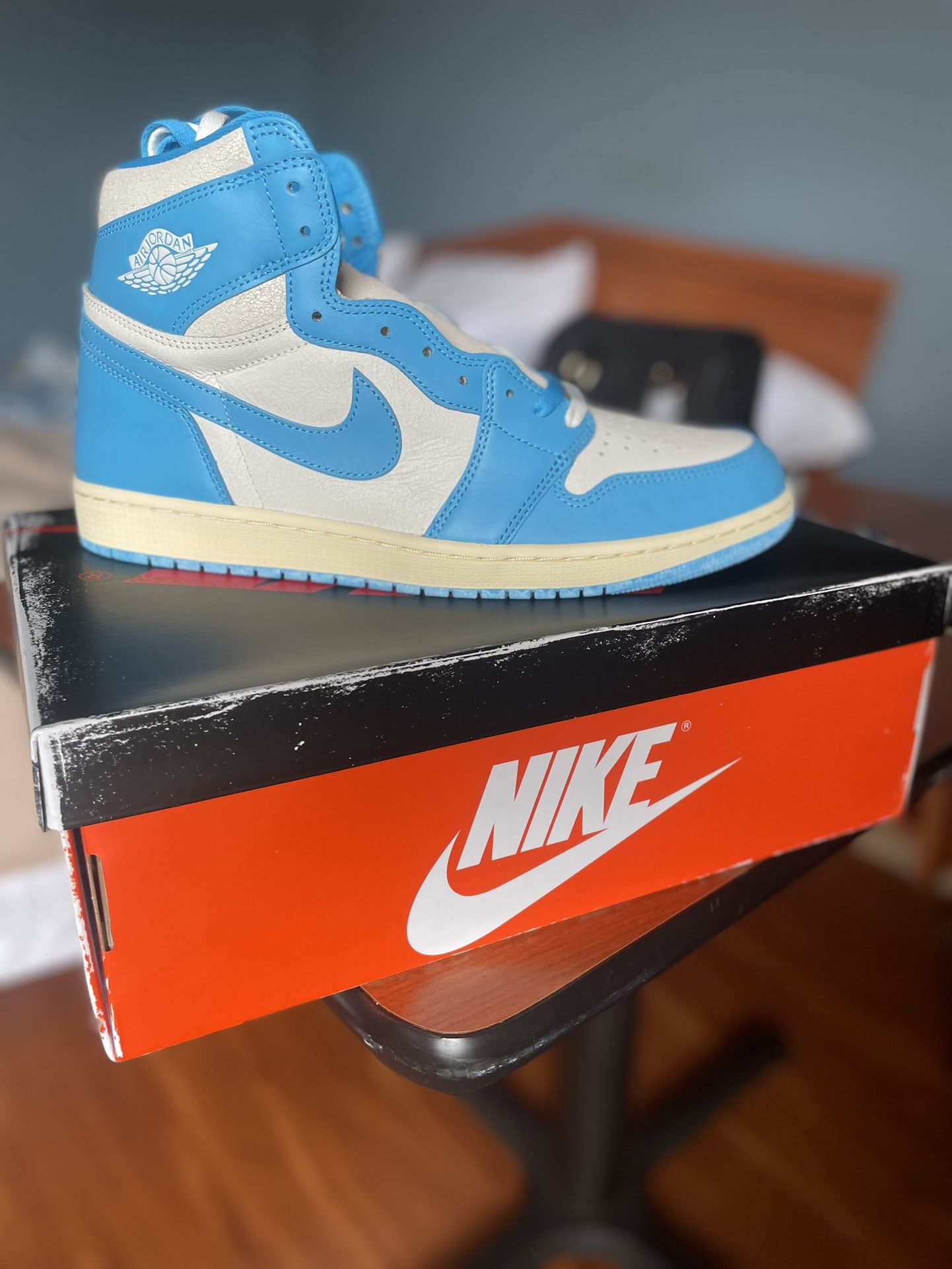Air Jordan Unc 1s Reimagined Size 13