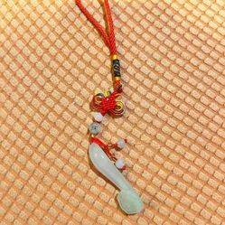Jade Like Amulet and Mascot Decoration