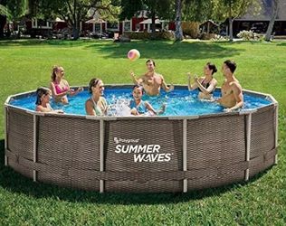 Summer Cool Waves Above the Grounds Pool 14ftx36in NEW w/Cover Coolwaves