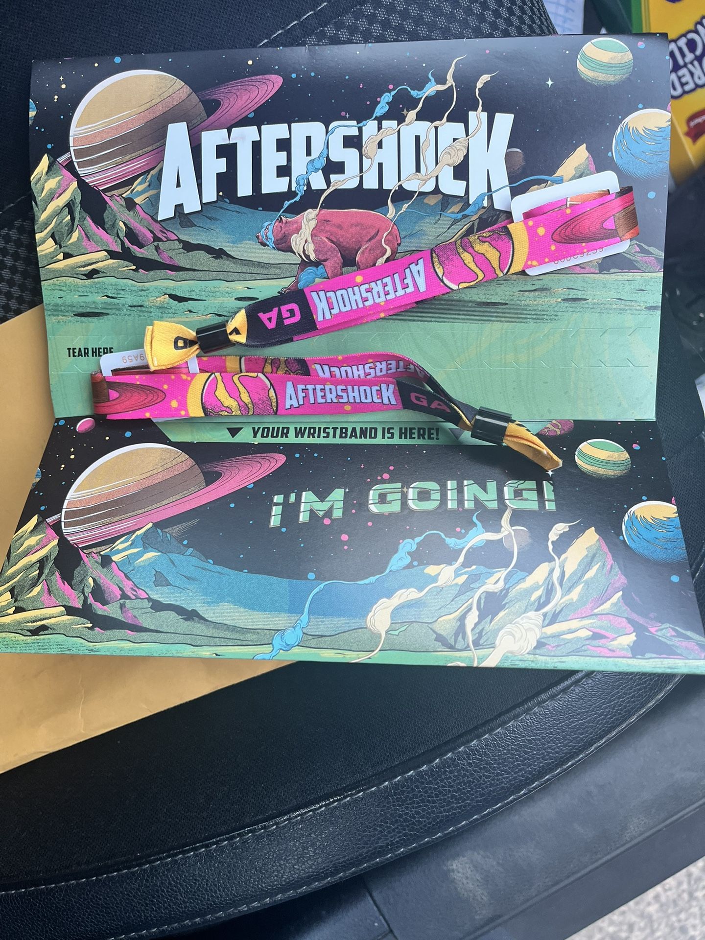 2 Aftershock Wristbands