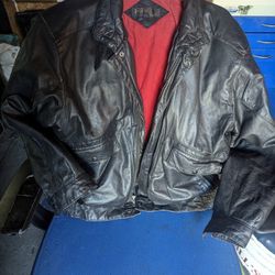 70's Vintage Leather Jacket Slightly Used