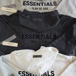 Essentials Fear of God Hoodie – Black, Oatmeal - New with tag - (ask for Size and Colors)