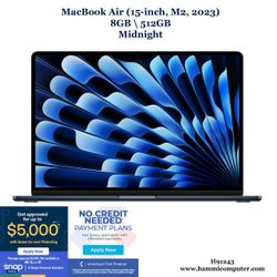 MacBook Air (15-inch, M2, 2023) 8GB \ 512GB Midnight "H91243"