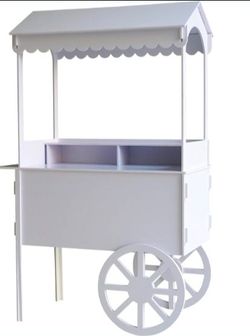 Treat cart on wheels