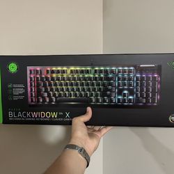 BRAND NEW SEALED Razer BlackWidow V4 X Mechanical Gaming Keyboard RGB