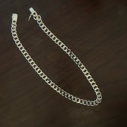 22inch Stamped 925 Silver necklace