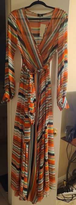 Large long sleeve Maxi dress - Never worn!!
