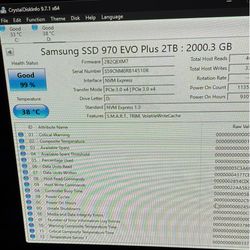 Samsung 970 Evo Plus 2tb nvme ssd