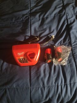 Milwaukee M12 batteries and charger