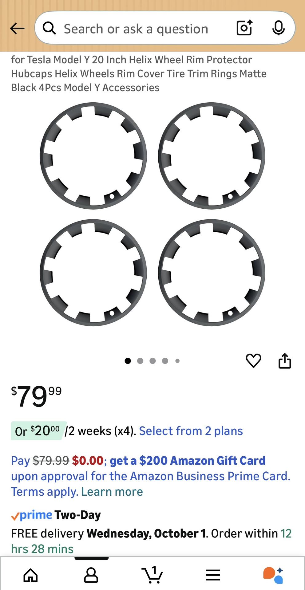 Tesla Model Y Rim Covers