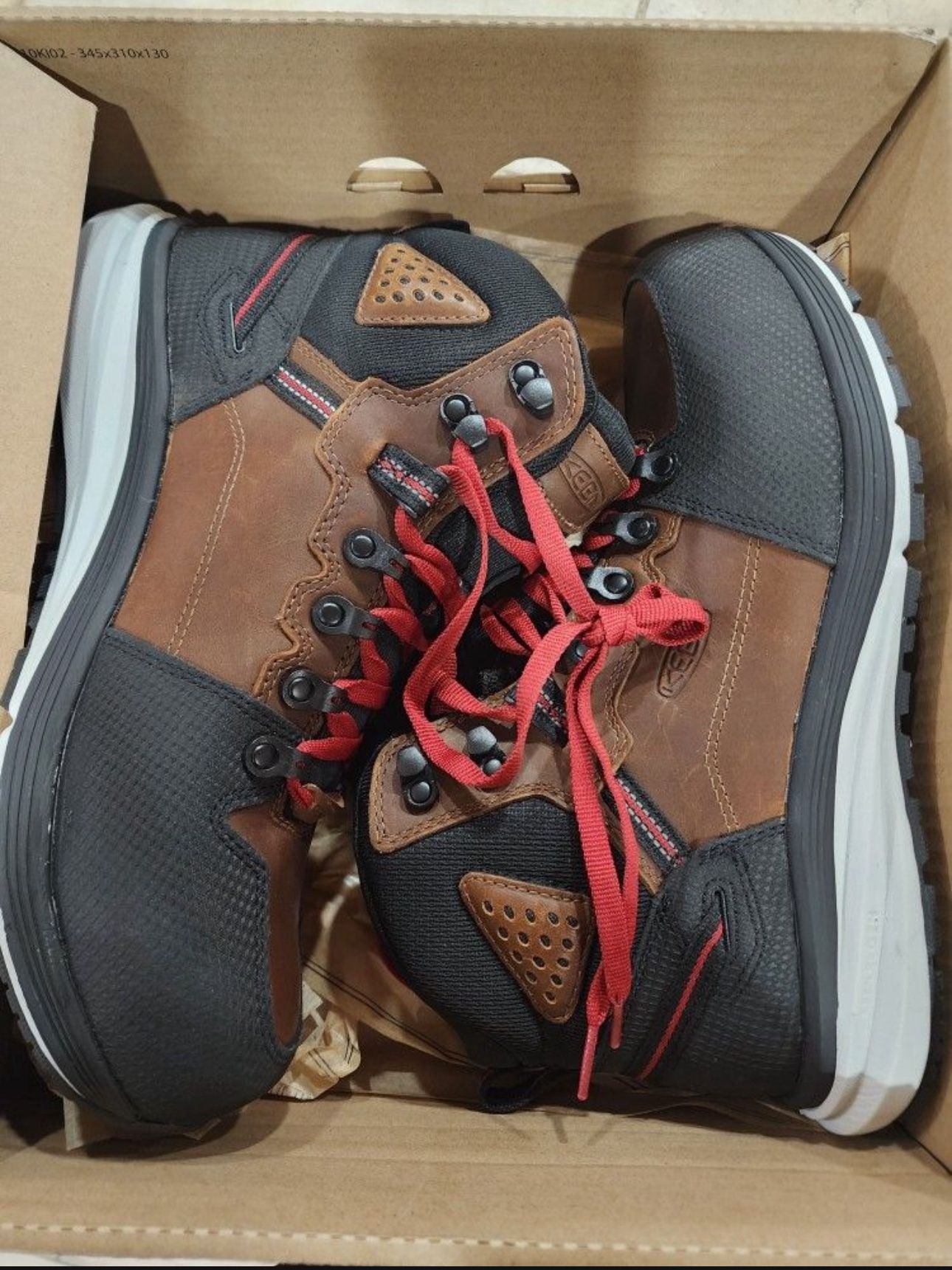 Keen Utility Red Hooks Soft Toe Waterproof Boots