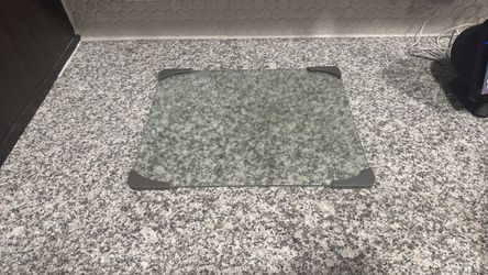 Glass Cutting Board with Corner Grips