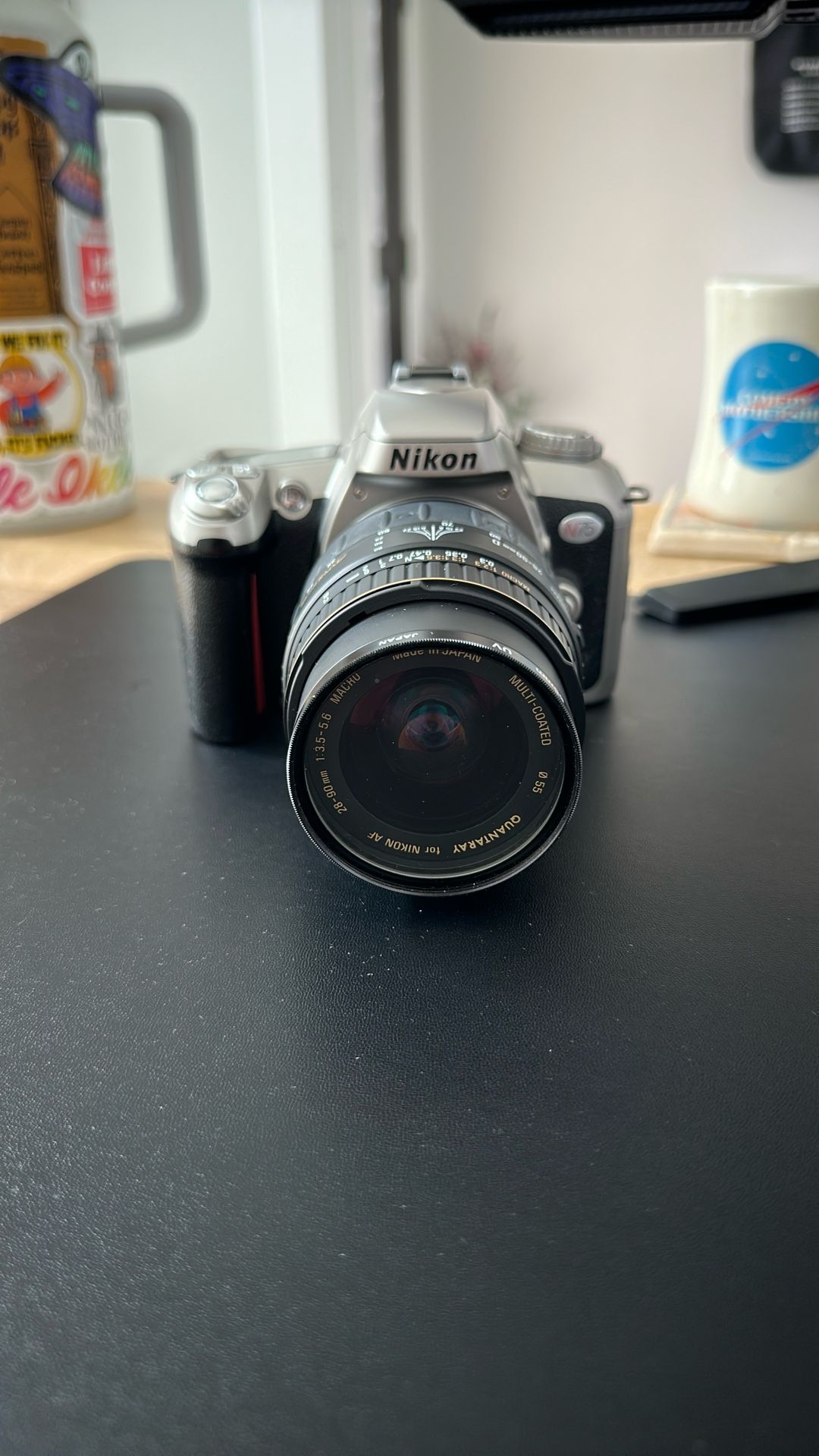 Nikon N75 With Quantaray 55mm Lens