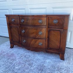 Vintage Drexel Wood Buffet / TV Stand