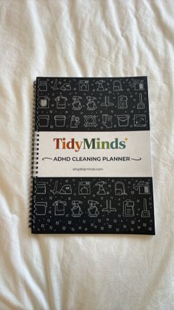 Tidy Minds ADHD cleaning planner