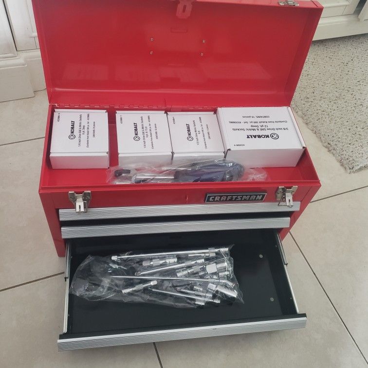 Tool Box With 231 Pieces Brand New (Never Used)