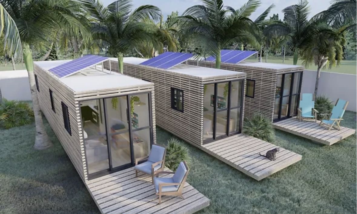 Solar-powered, off-grid accessory dwelling unit