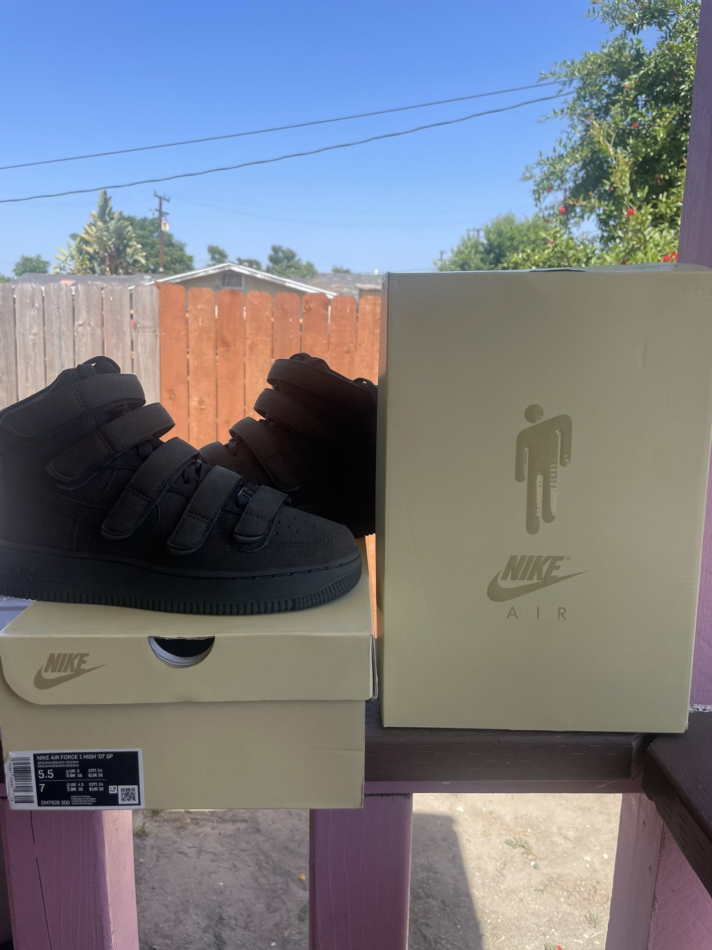 BILLIE EILISH Nike x Billie Eilish Air Force 1 High '07 Sequoia