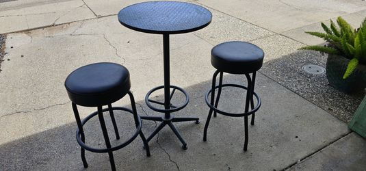 Table and Stools