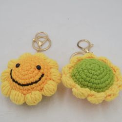 Crocheted Keychain Or Purse Accessory 